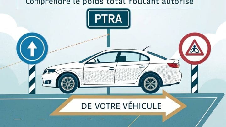 Comprendre le Poids Total Roulant Autorisé (PTRA) de votre véhicule