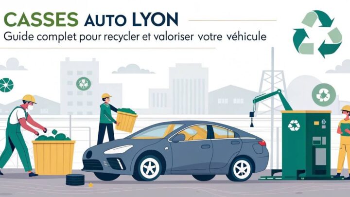 Casses auto Lyon : Guide complet pour recycler et valoriser votre véhicule