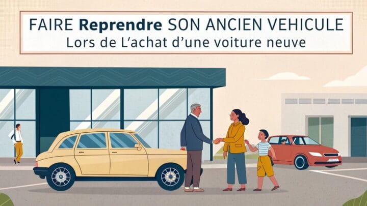 Faire reprendre son ancien véhicule lors de l’achat d’une voiture neuve