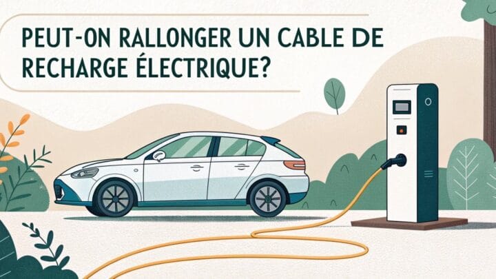 Peut-on rallonger un câble de recharge électrique ?