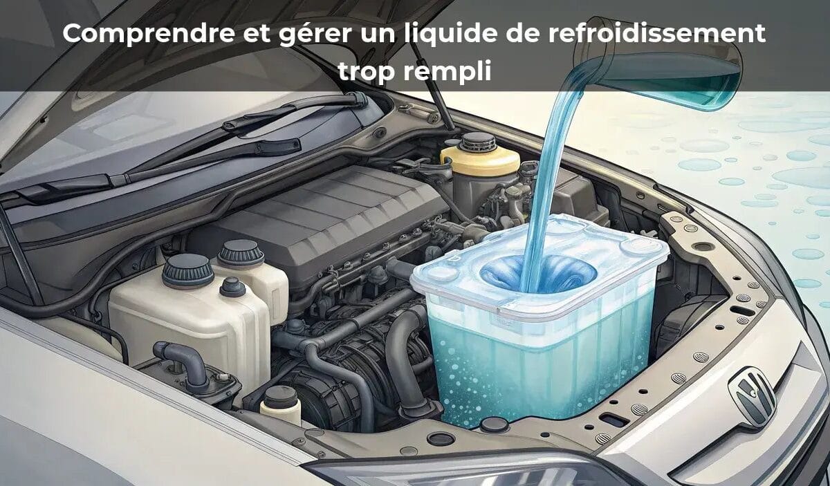 Comprendre et gérer un liquide de refroidissement trop rempli