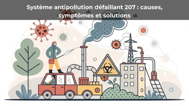 Système antipollution défaillant 207 : causes, symptômes et solutions Système antipollution défaillant 207 : causes, symptômes et solutions