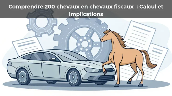 Comprendre 200 chevaux en chevaux fiscaux&nbsp;: Calcul et Implications