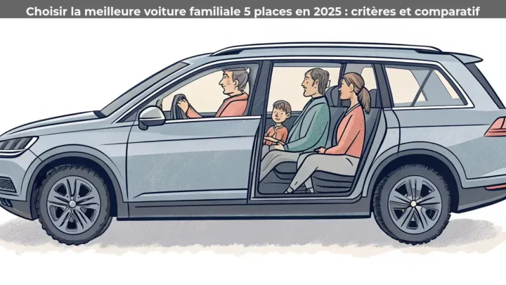Choisir la meilleure voiture familiale 5 places en 2025&nbsp;: critères et comparatif