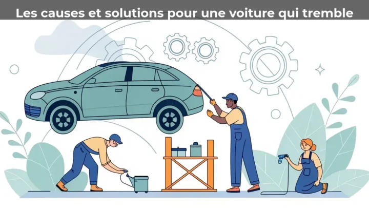 Les causes et solutions pour une voiture qui tremble
