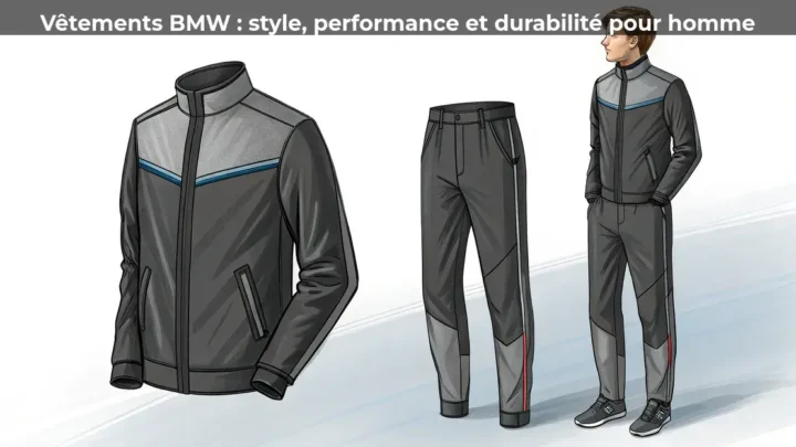 Vêtements BMW&nbsp;: style, performance et durabilité pour homme